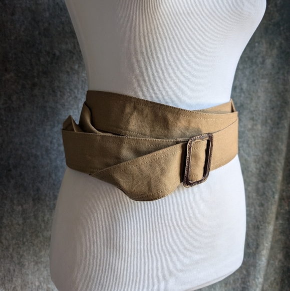 Physique du Role Italian Canvas Infinity Belt | NWT